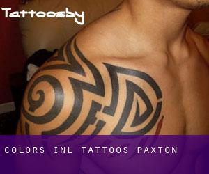 Colors Inl Tattoos (Paxton)