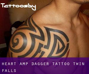 Heart & Dagger Tattoo (Twin Falls)