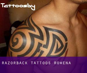 Razorback Tattoos (Rowena)