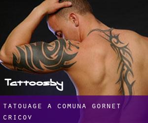 tatouage à Comuna Gornet-Cricov