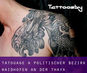 tatouage à Politischer Bezirk Waidhofen an der Thaya