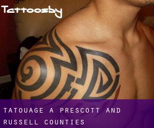 tatouage à Prescott and Russell Counties