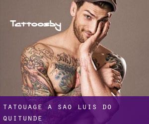 tatouage à São Luís do Quitunde