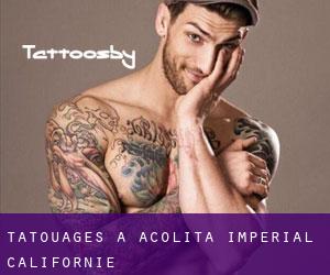 tatouages ​​à Acolita (Imperial, Californie)