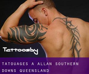 tatouages ​​à Allan (Southern Downs, Queensland)