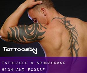 tatouages ​​à Ardnagrask (Highland, Ecosse)