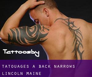 tatouages ​​à Back Narrows (Lincoln, Maine)