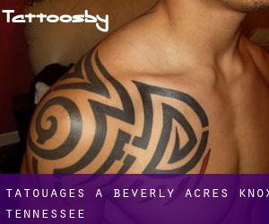 tatouages ​​à Beverly Acres (Knox, Tennessee)
