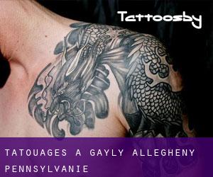 tatouages ​​à Gayly (Allegheny, Pennsylvanie)