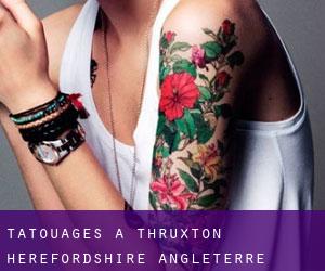 tatouages ​​à Thruxton (Herefordshire, Angleterre)